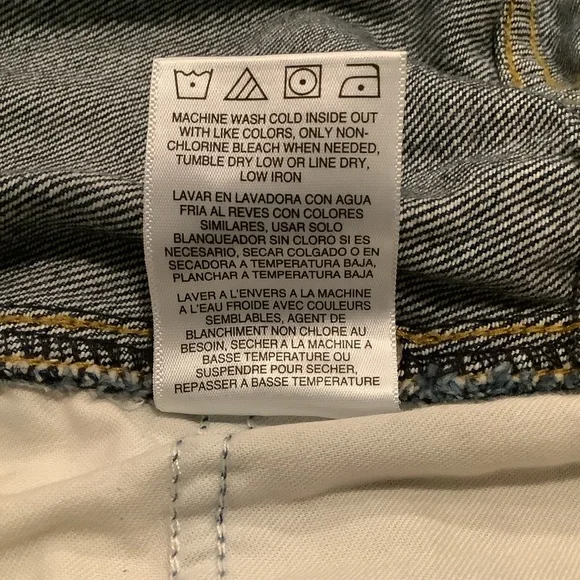 Lee vintage modern high rise midi skirt size 26 - Picture 9 of 10